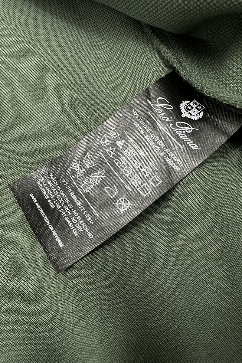 Loro Piana Спортивный костюм logo-embroidered - Green