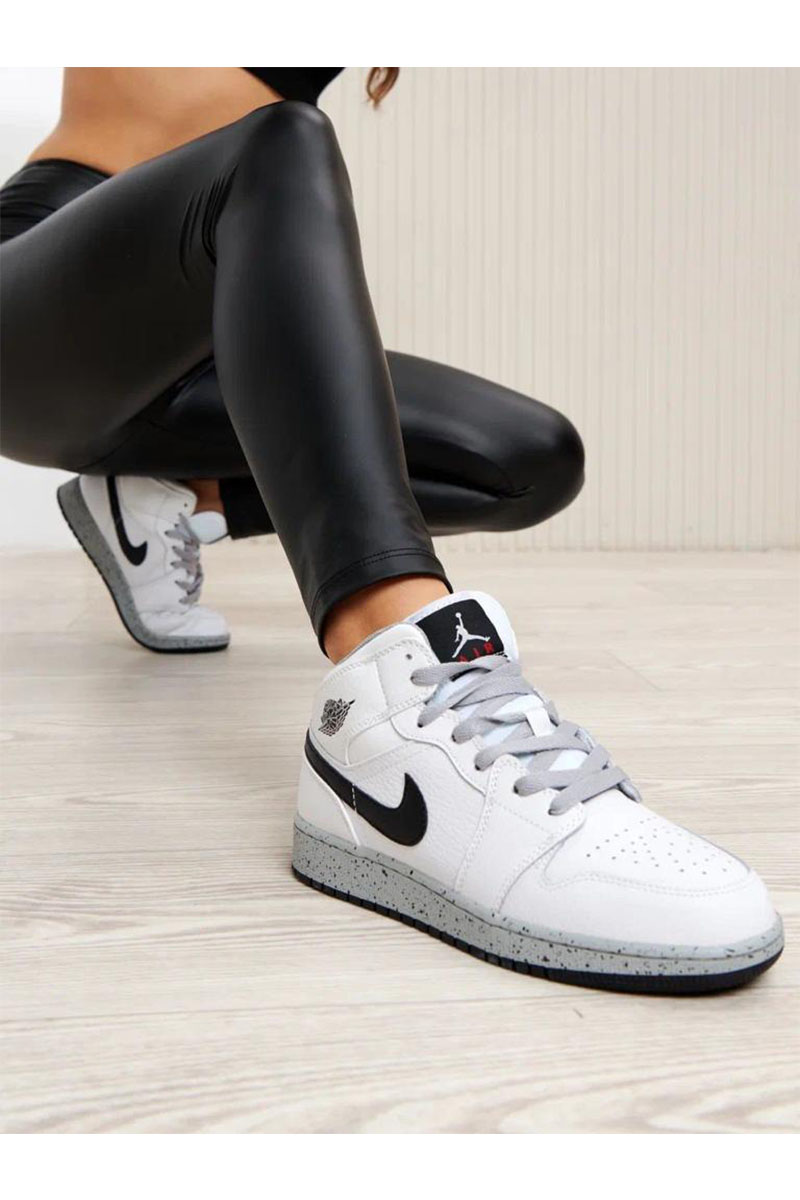 Nike Женские кроссовки Dunk High - White
