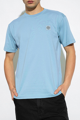 Мужская футболка compass-patch - Blue