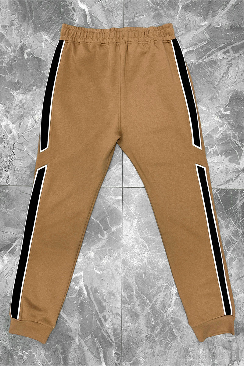 Hermes Мужские спортивные штаны бежевого цвета
