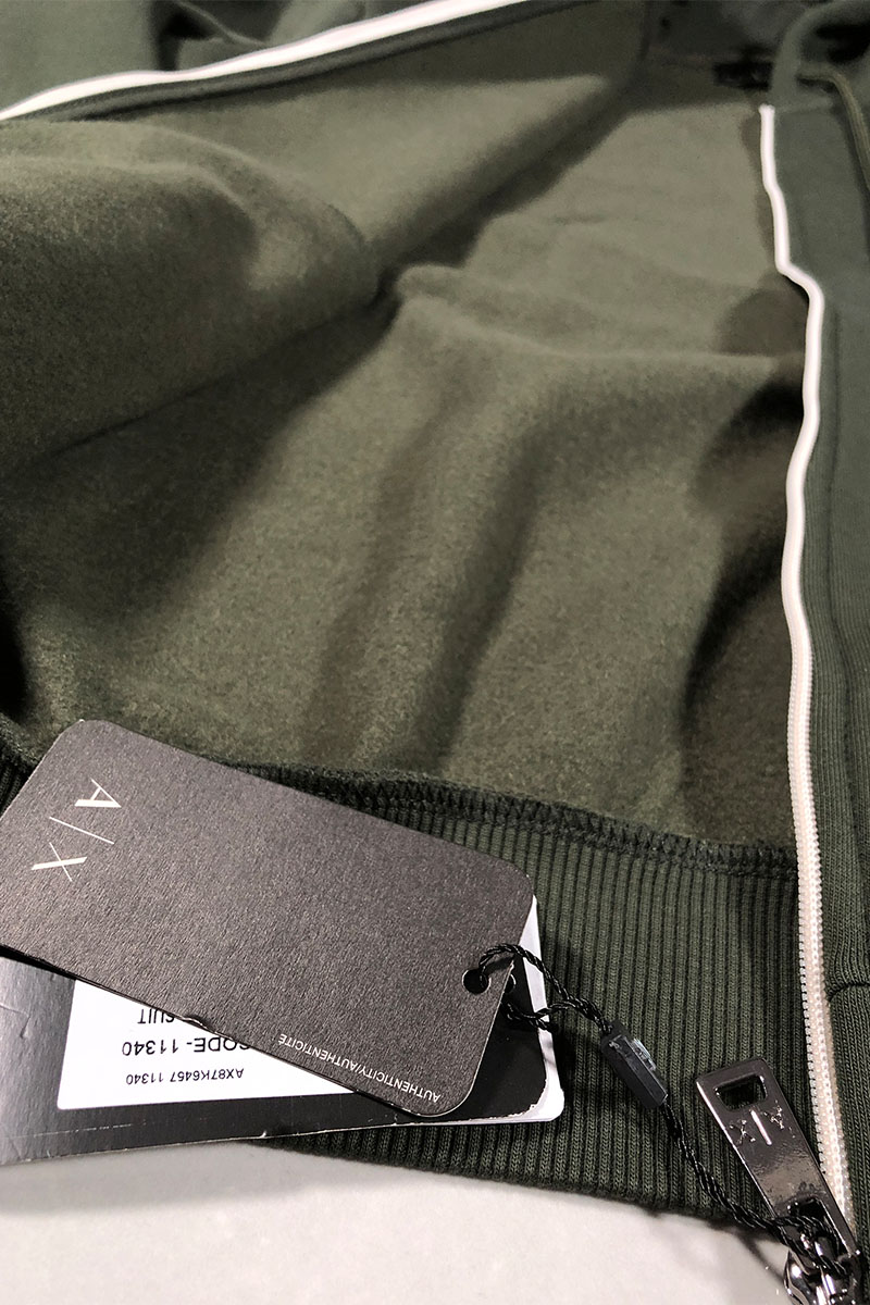 Emporio Armani EA7 Утеплённый костюм на флисе - Green / Black