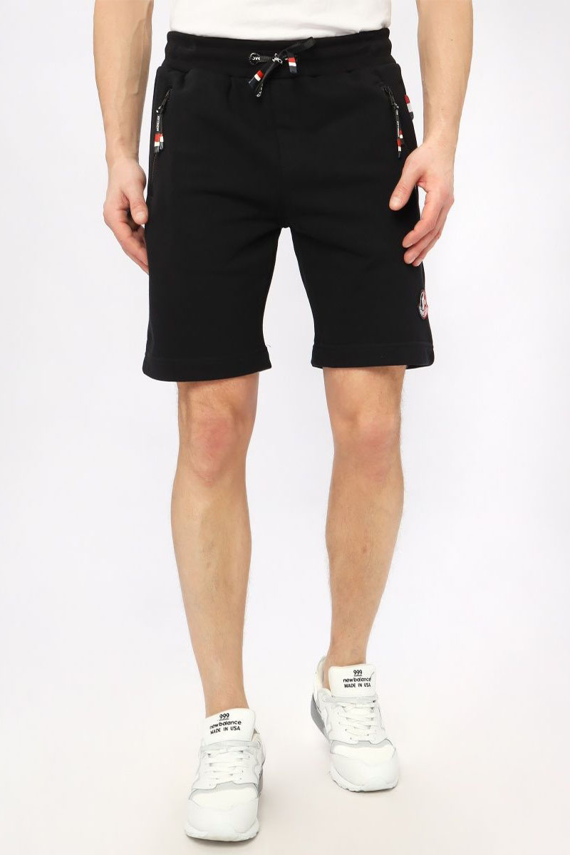 Moncler Мужские шорты чёрного цвета 