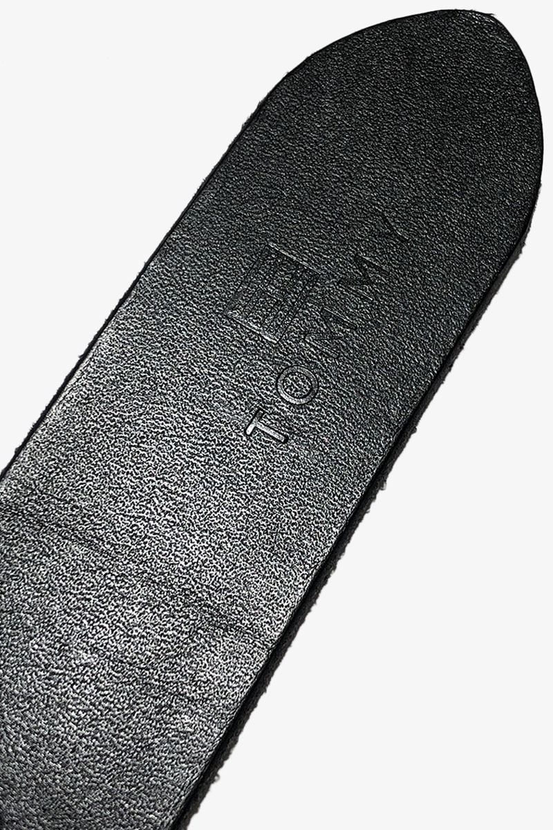 Tommy Hilfiger Мужской кожаный ремень чёрного цвета