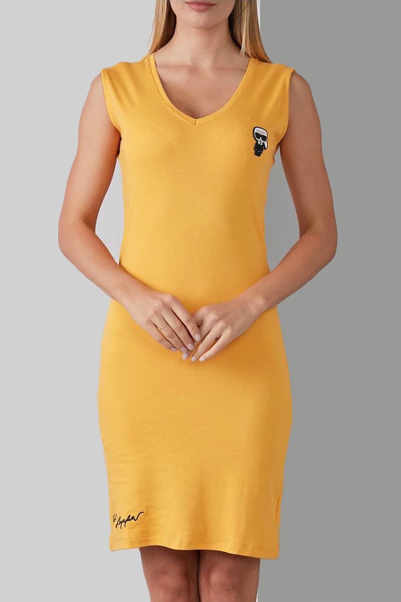 Company КL Женское платье - Yellow
