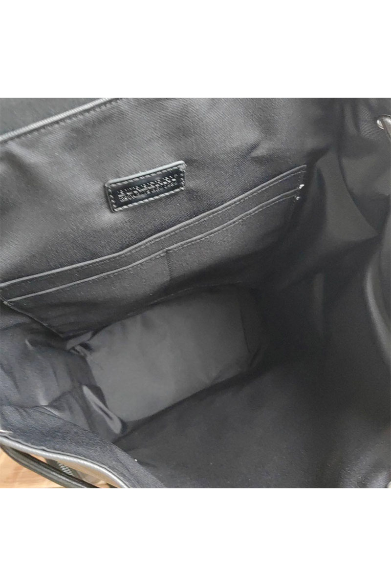 Burberry Кожаный рюкзак London Check 40х30 см