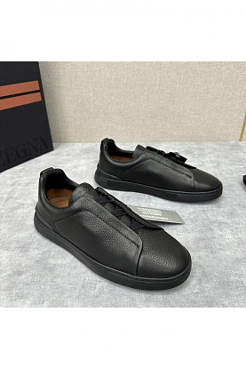 Мужские кроссовки Triple Stitch Leather - Black