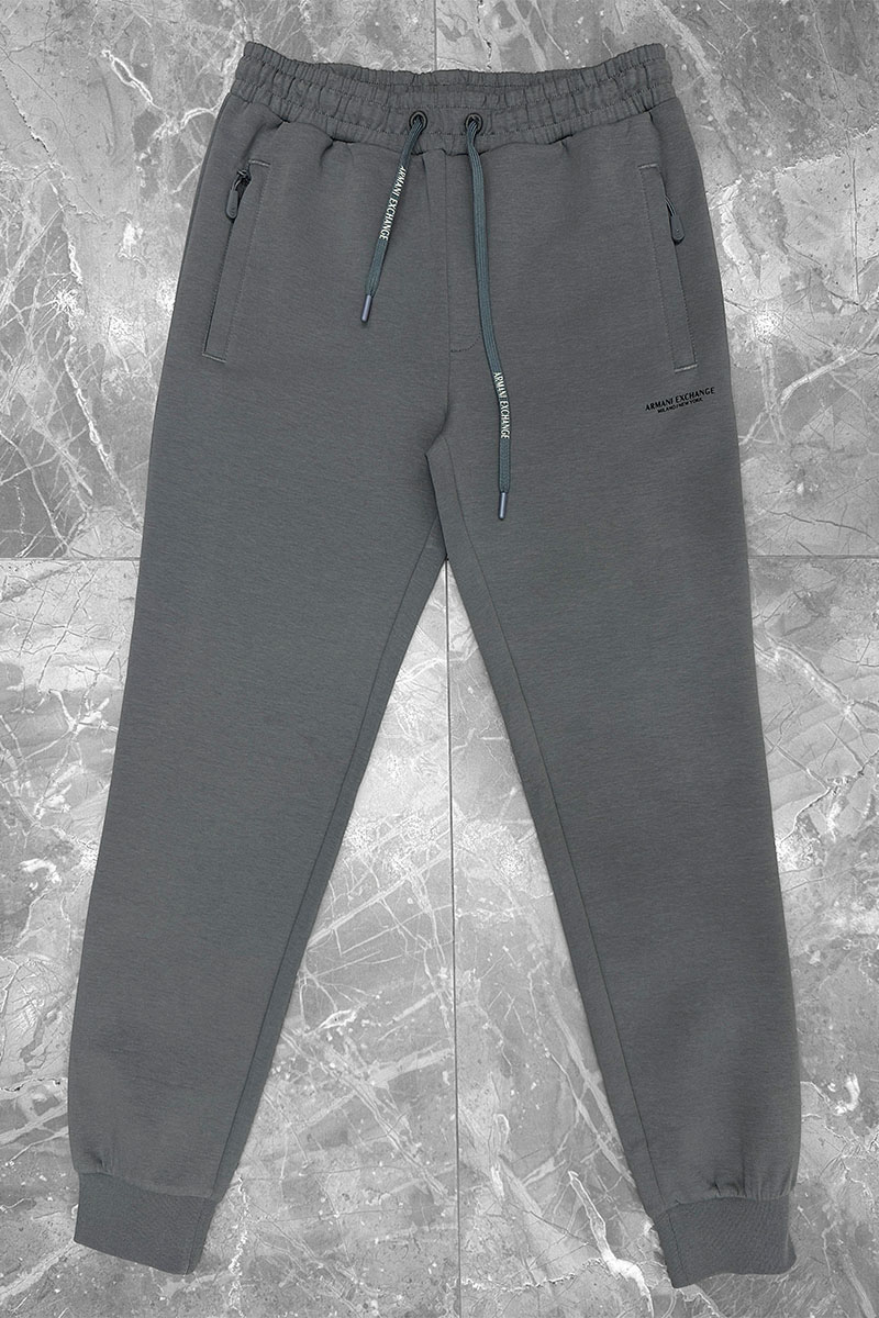 Emporio Armani EA7 Мужские спортивные штаны серого цвета 