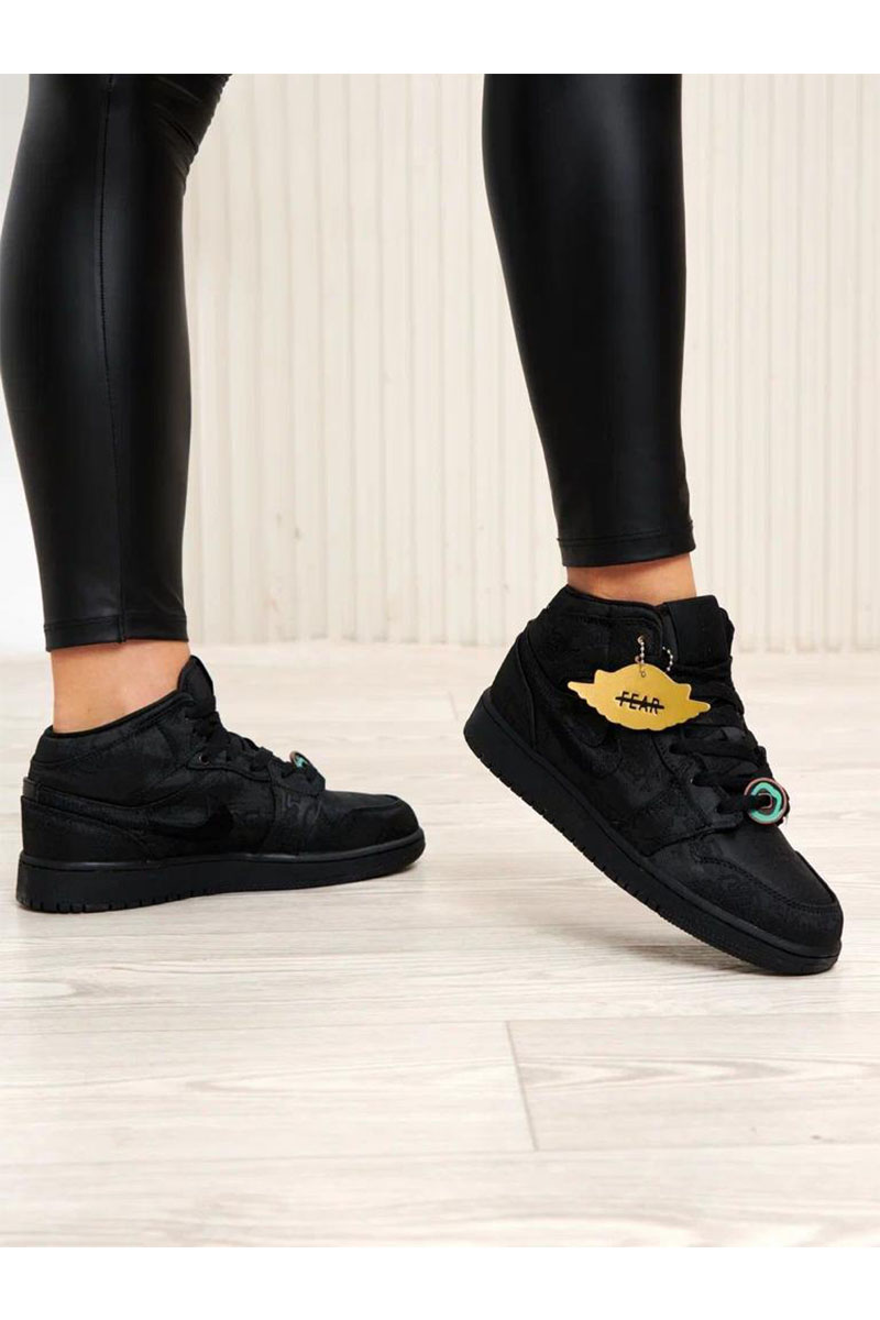 Nike Женские кроссовки Dunk High - Black