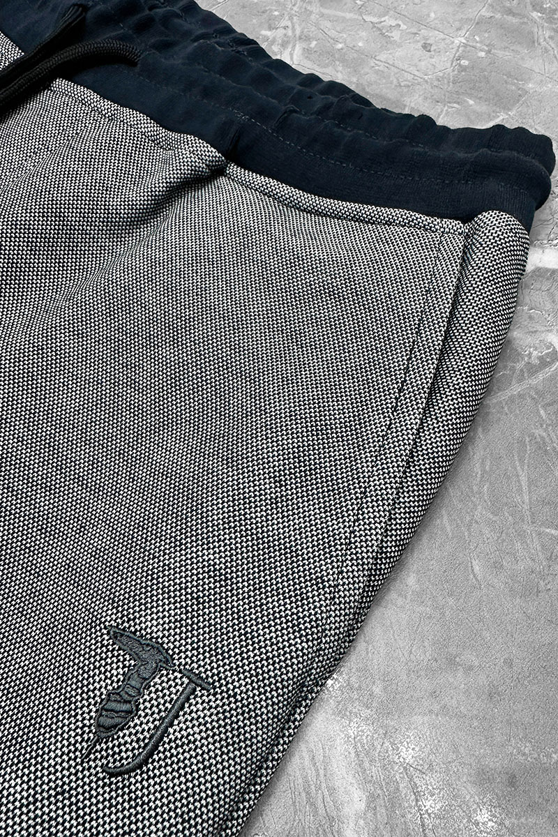 Trussardi Мужской костюм embroidered logo - Grey 