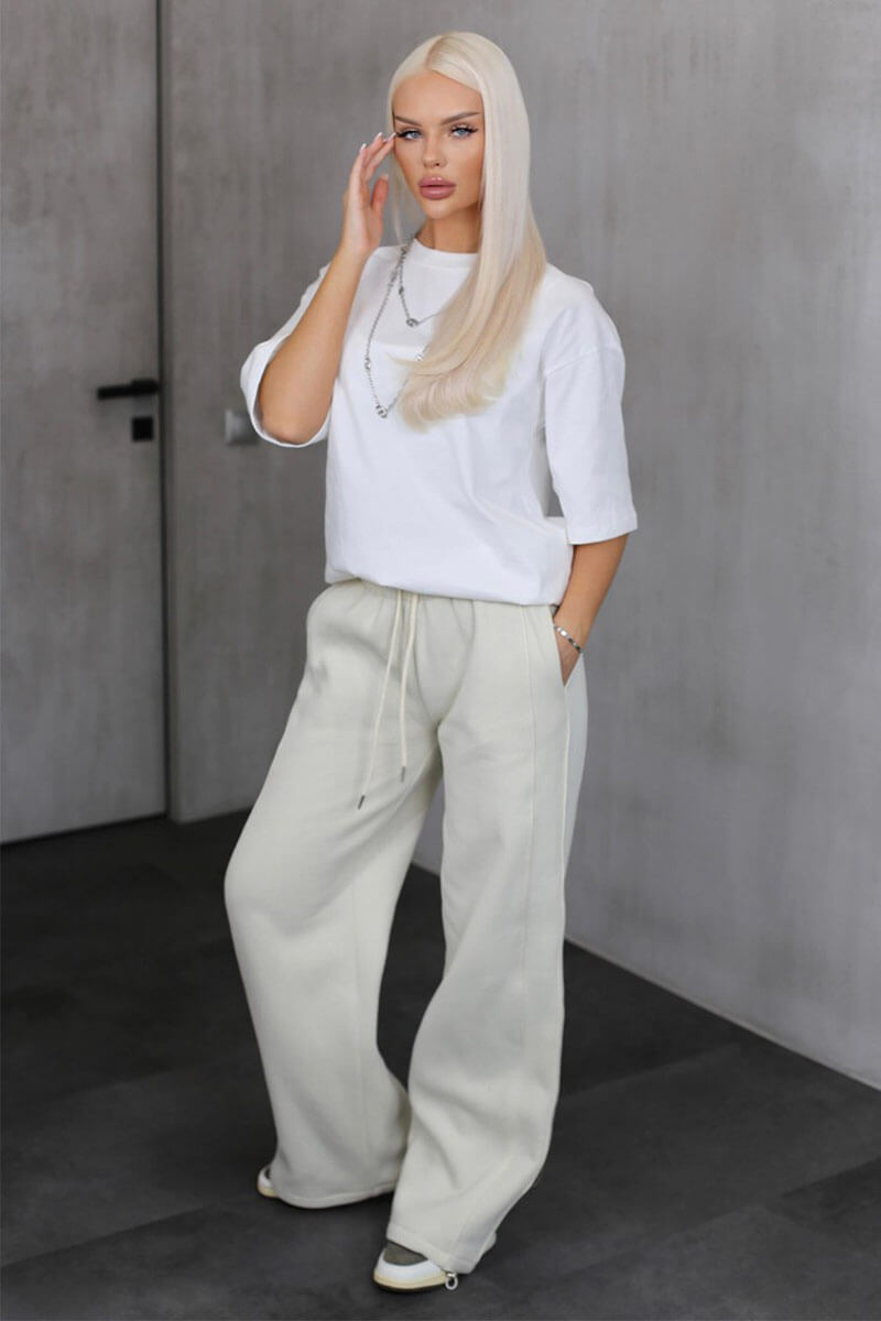 Designer Clothing Женская футболка белого цвета 