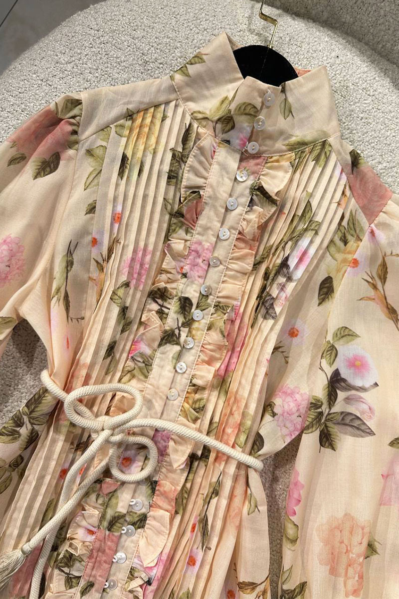 Designer Clothing Женское платье Zimmermann Floral All-over