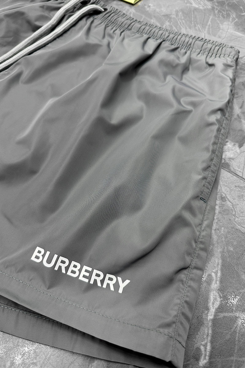 Burberry Мужские серые шорты 