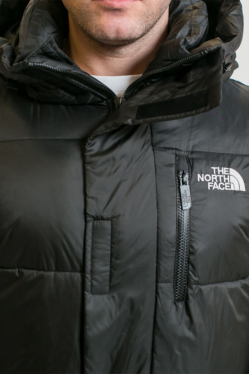 The North Face Мужской удлинённый пуховик logo-embroidered