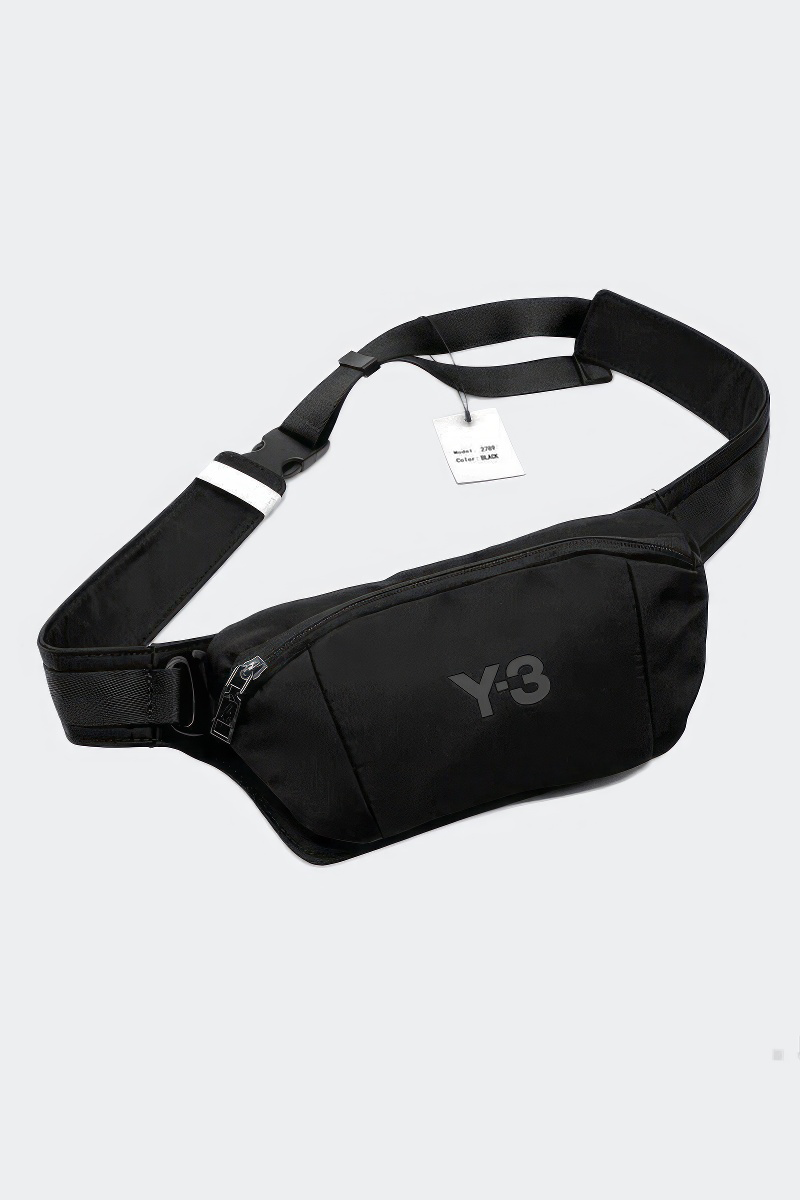 Designer Clothing Чёрная сумка на пояс Y-3 Yohji Yamamoto