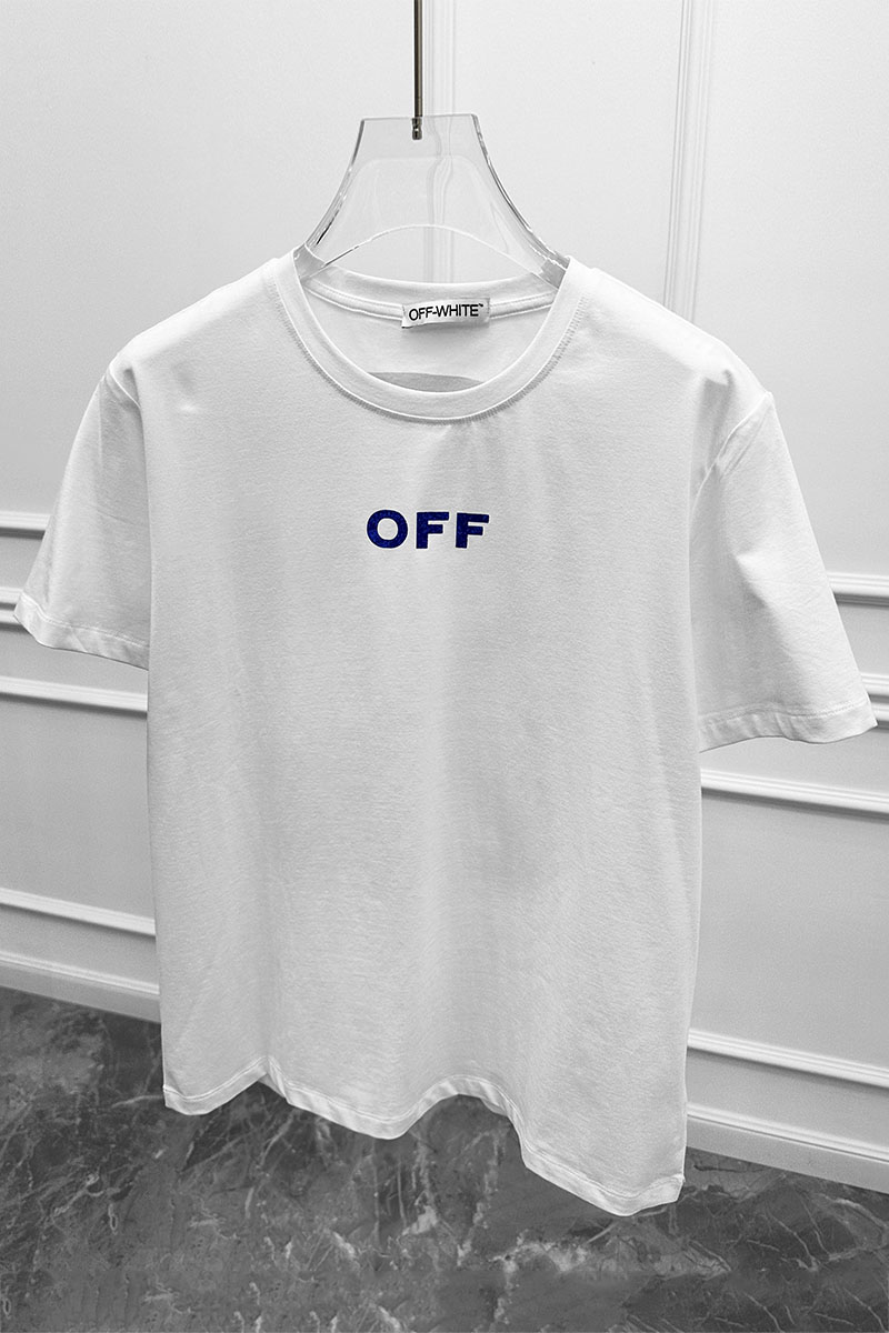 Off-White Женская белая футболка Marker Arrow