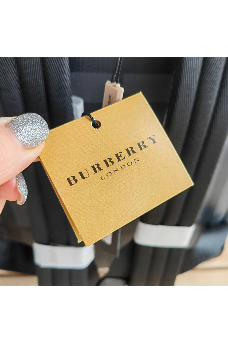 Burberry Кожаный рюкзак London Check 39х28x9 см