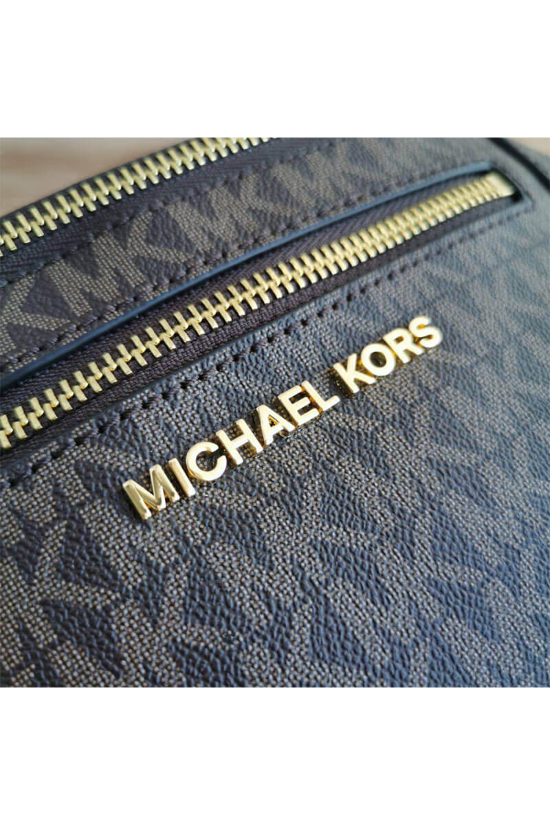 Michael Kors Кожаная поясная сумка Mott 33x16 см - Brown