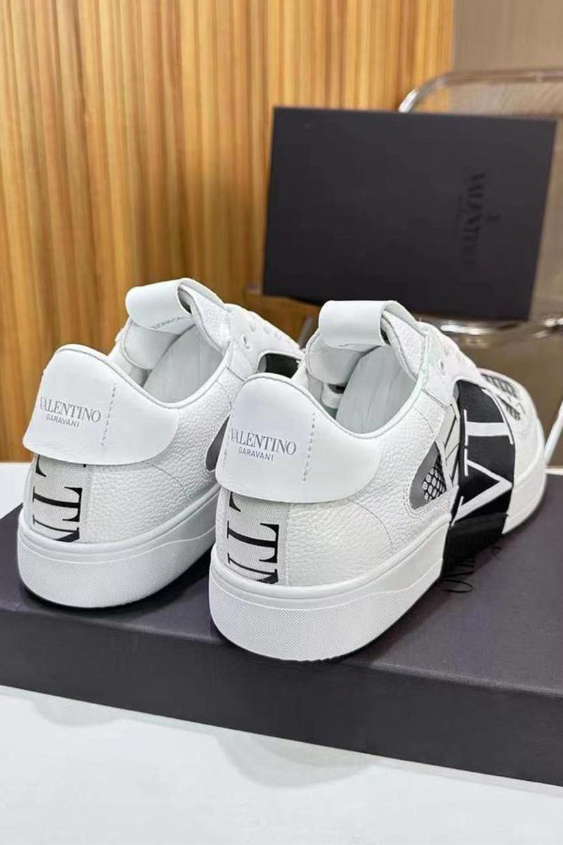 Valentino Кожаные кроссовки VL7N low-top - White / Black