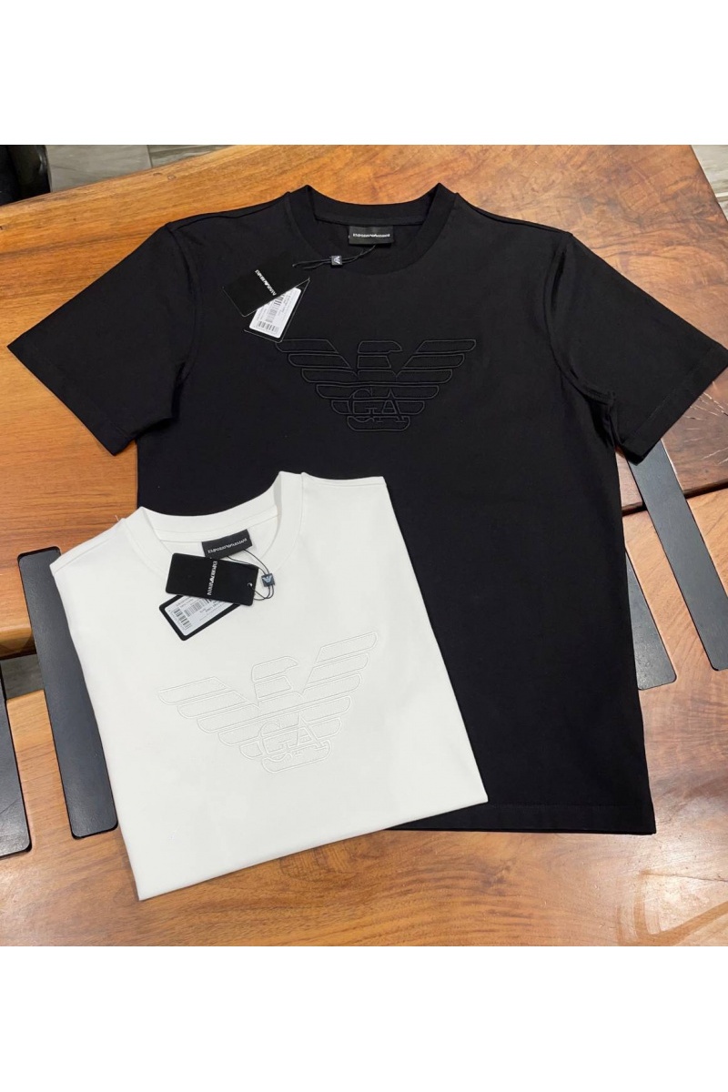 Emporio Armani EA7 Мужская футболка чёрного цвета