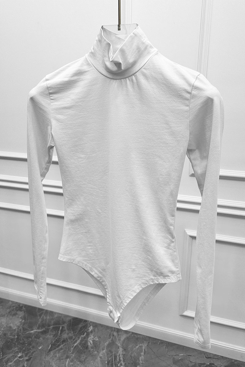 Designer Clothing Женское боди белого цвета
