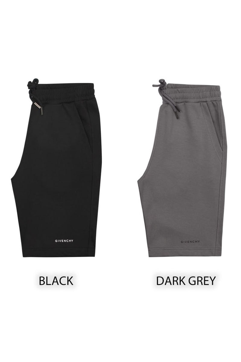 Givenchy Мужские шорты серого цвета 