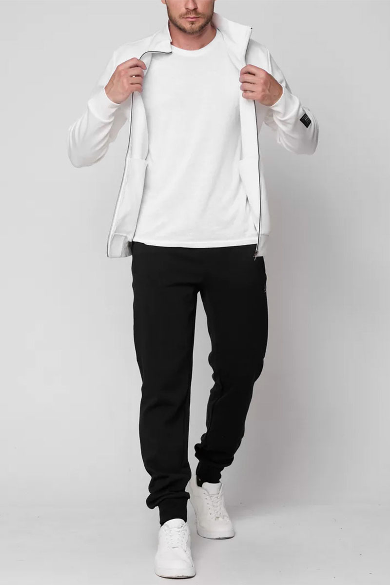 Emporio Armani EA7 Спортивный костюм Icon Period - White / Black 