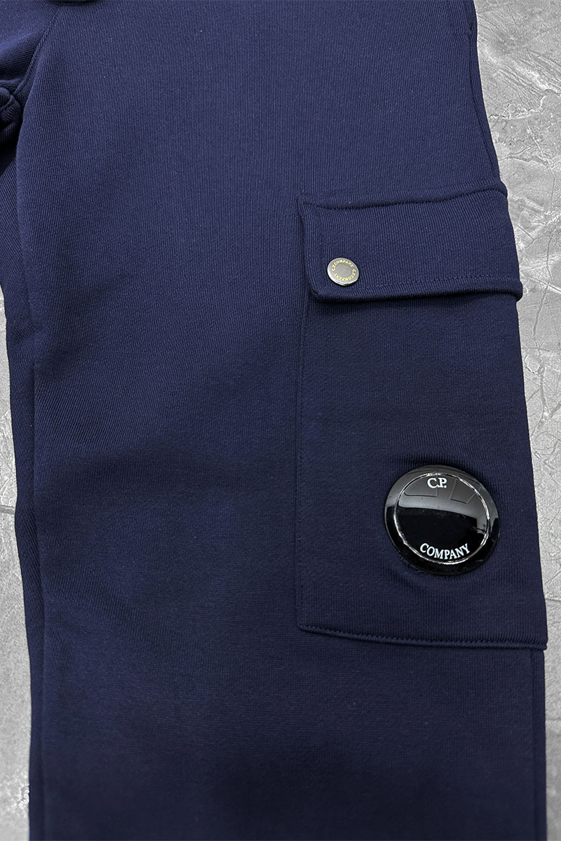C.P. Company Тёмно-синий мужской костюм Lens-detail