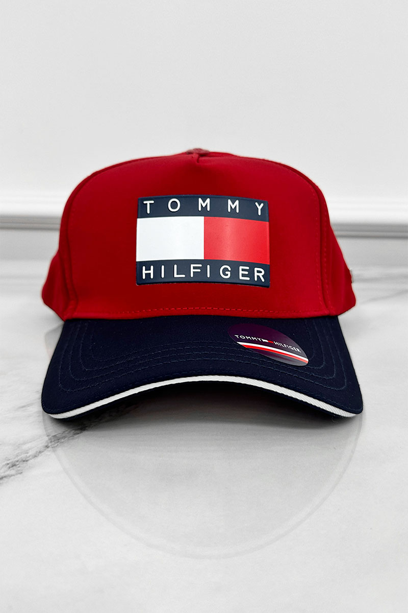 Tommy Hilfiger Бейсболка красного цвета Big Flag