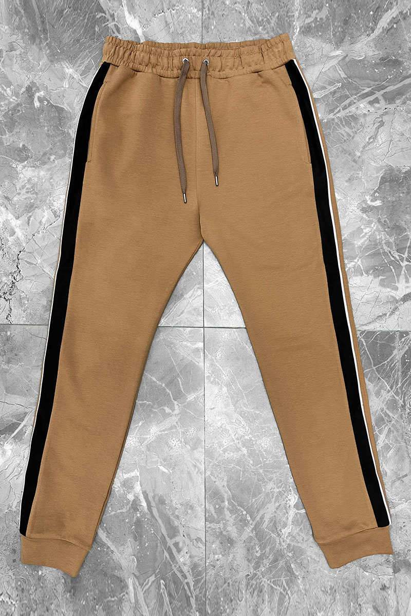Hermes Мужские спортивные штаны бежевого цвета
