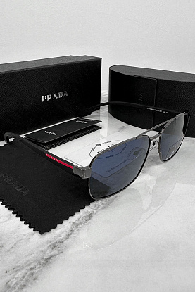 Солнцезащитные очки-авиаторы Prada 