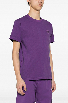 Мужская футболка compass-patch - Purple
