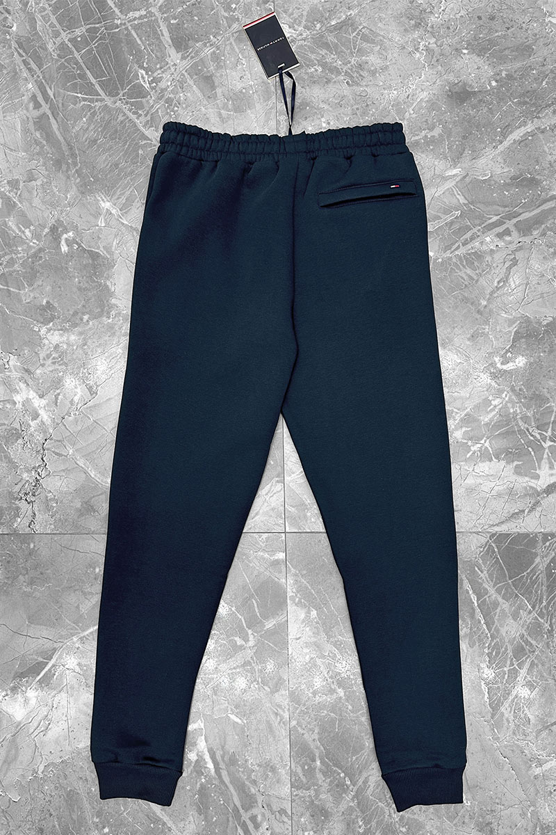 Tommy Hilfiger Тёмно-синие штаны на флисе 