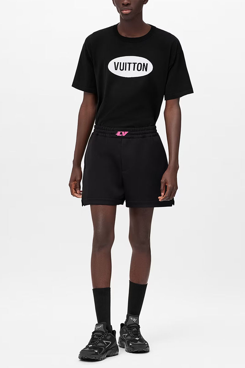 Lоuis Vuittоn Мужские шорты Basketball Tailored Shorts - Black 