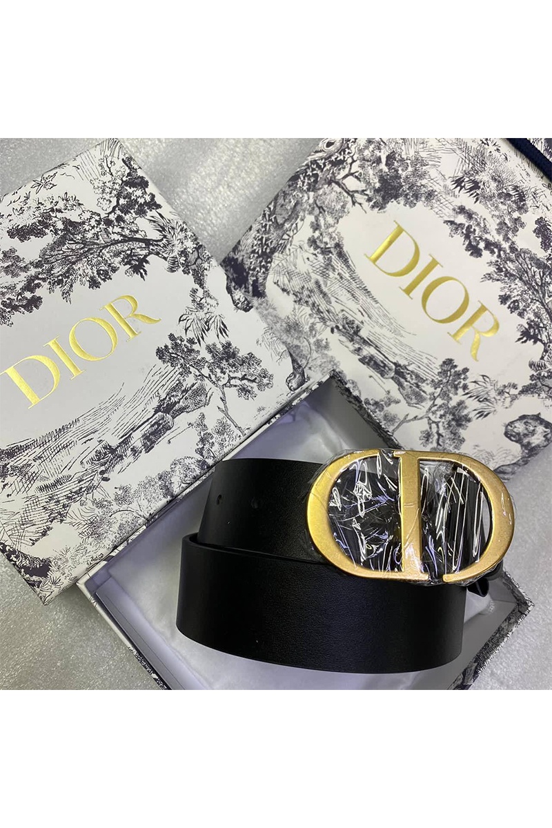 Dior Кожаный ремень - Black