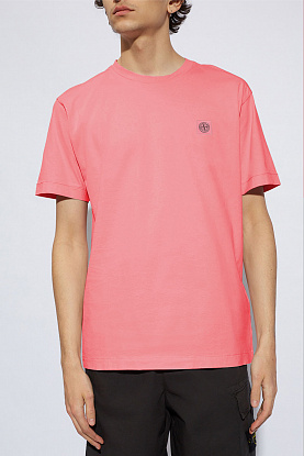 Мужская футболка compass-patch - Pink 