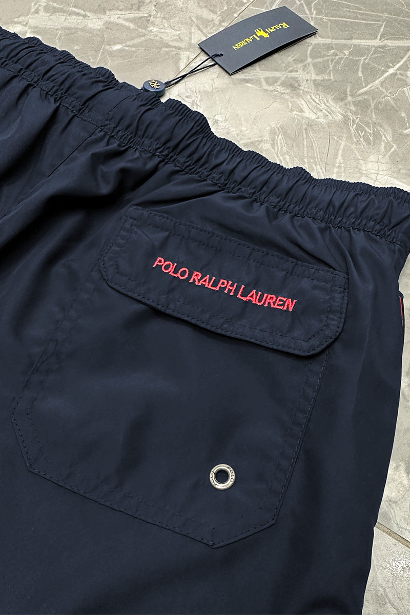 Polo Ralph Lauren Мужские тёмно-синие шорты 