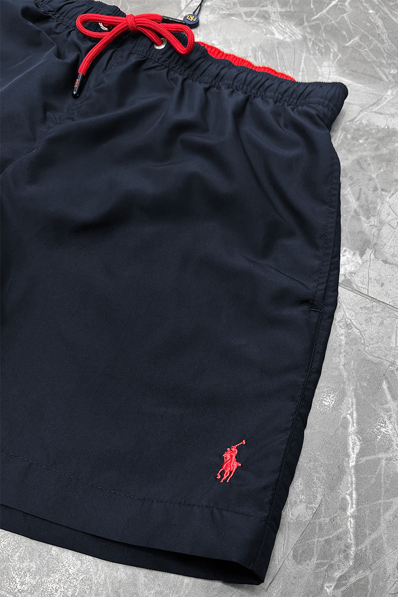 Polo Ralph Lauren Мужские тёмно-синие шорты 