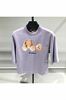 Женская оверсайз футболка Teddy - Light Purple