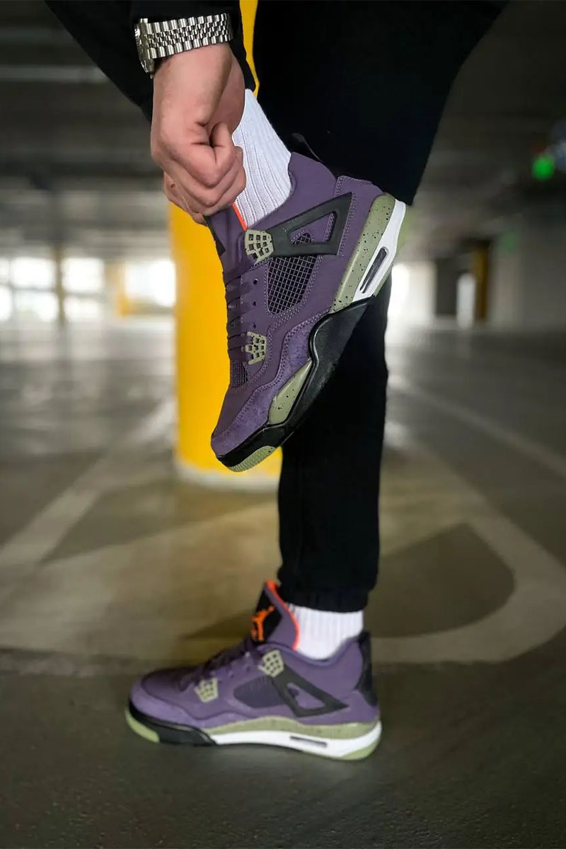 Nike Кроссовки AJ4 Retro "Canyon Purple"