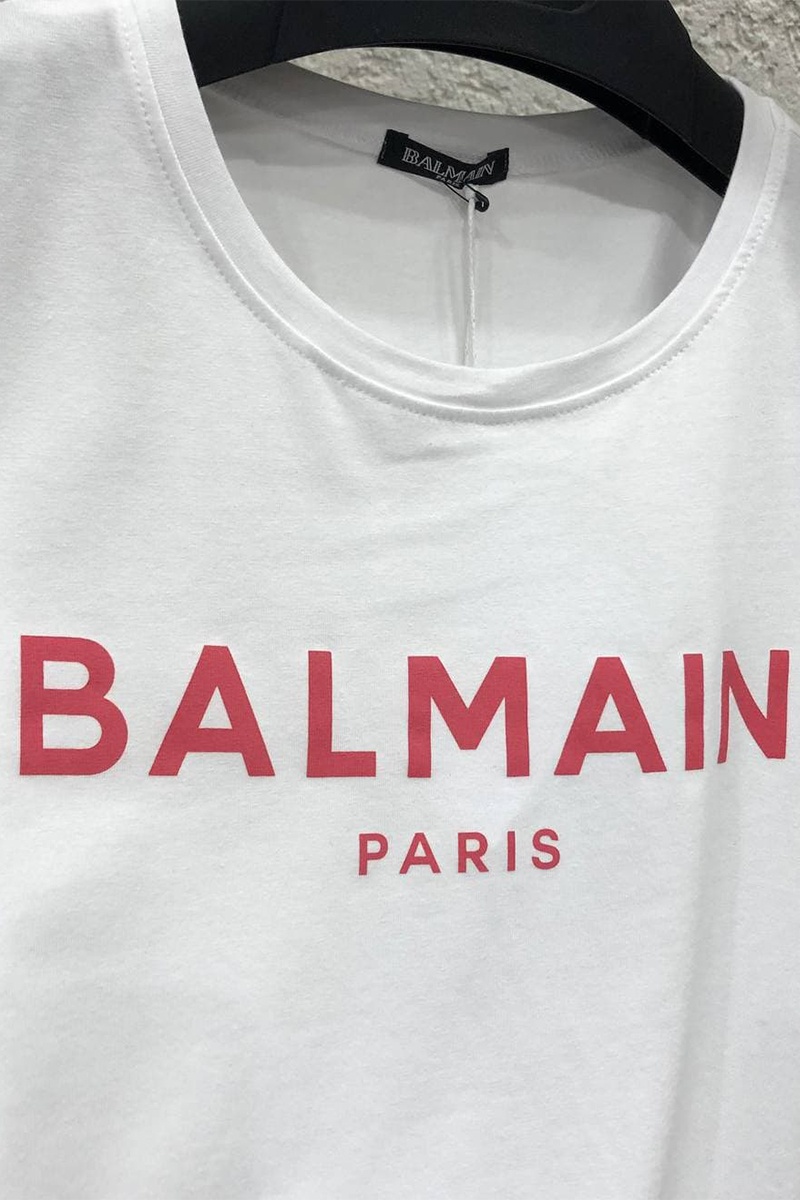Balmain Женская футболка Paris - White