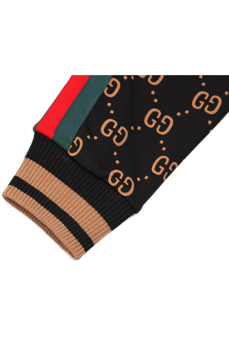 Gucci Чёрный спортивный костюм GG monogram