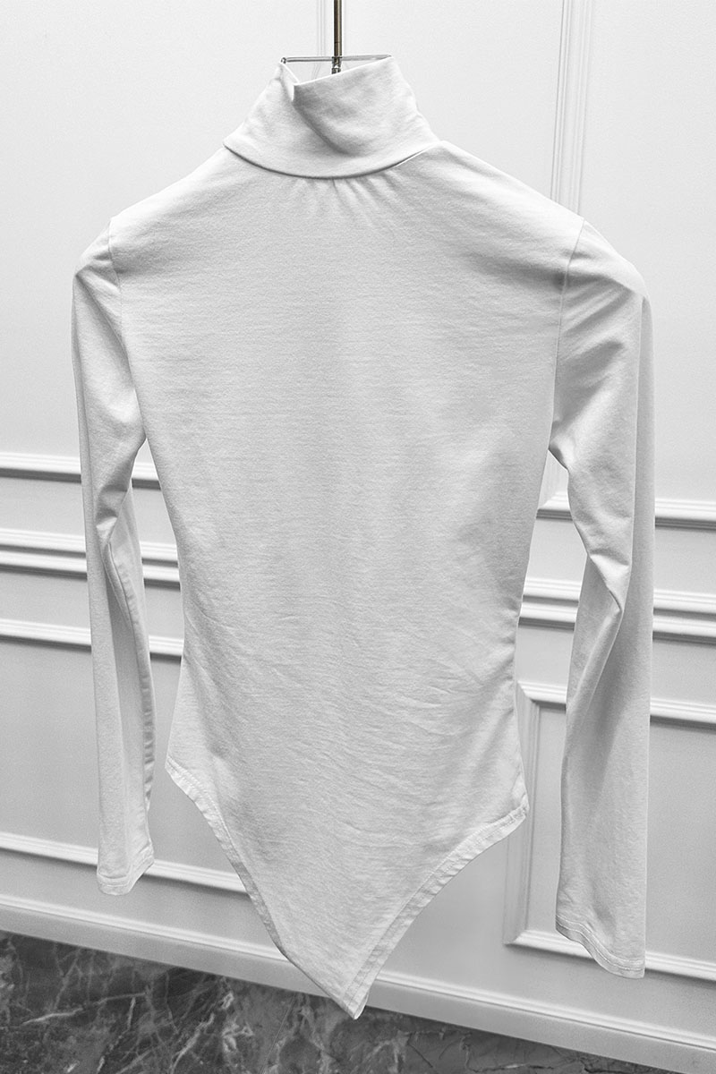 Designer Clothing Женское боди белого цвета