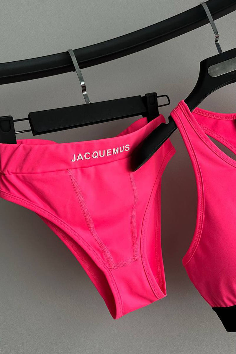 Balenciaga Женский комплект Jacquemus розового цвета
