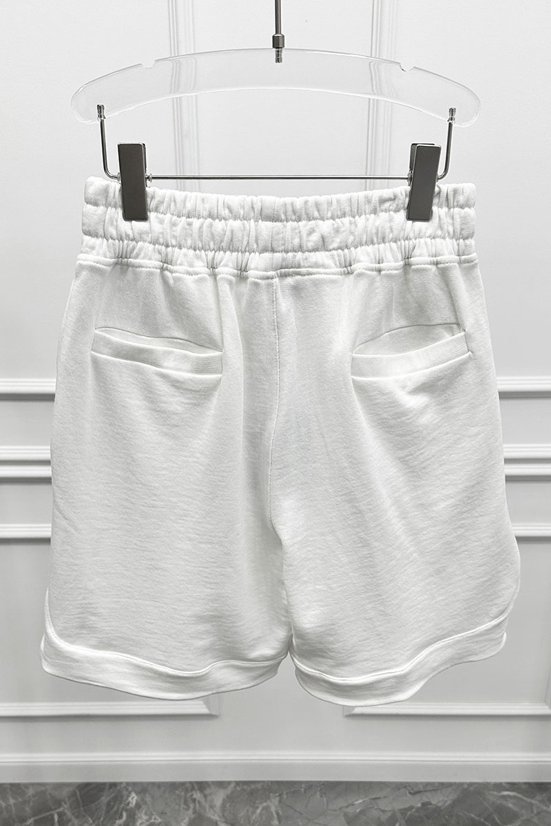 Lоuis Vuittоn Мужские шорты Basketball Tailored Shorts - White 