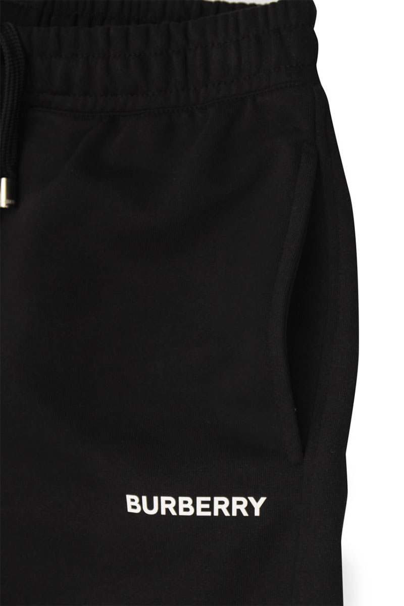 Burberry Мужские чёрные шорты 