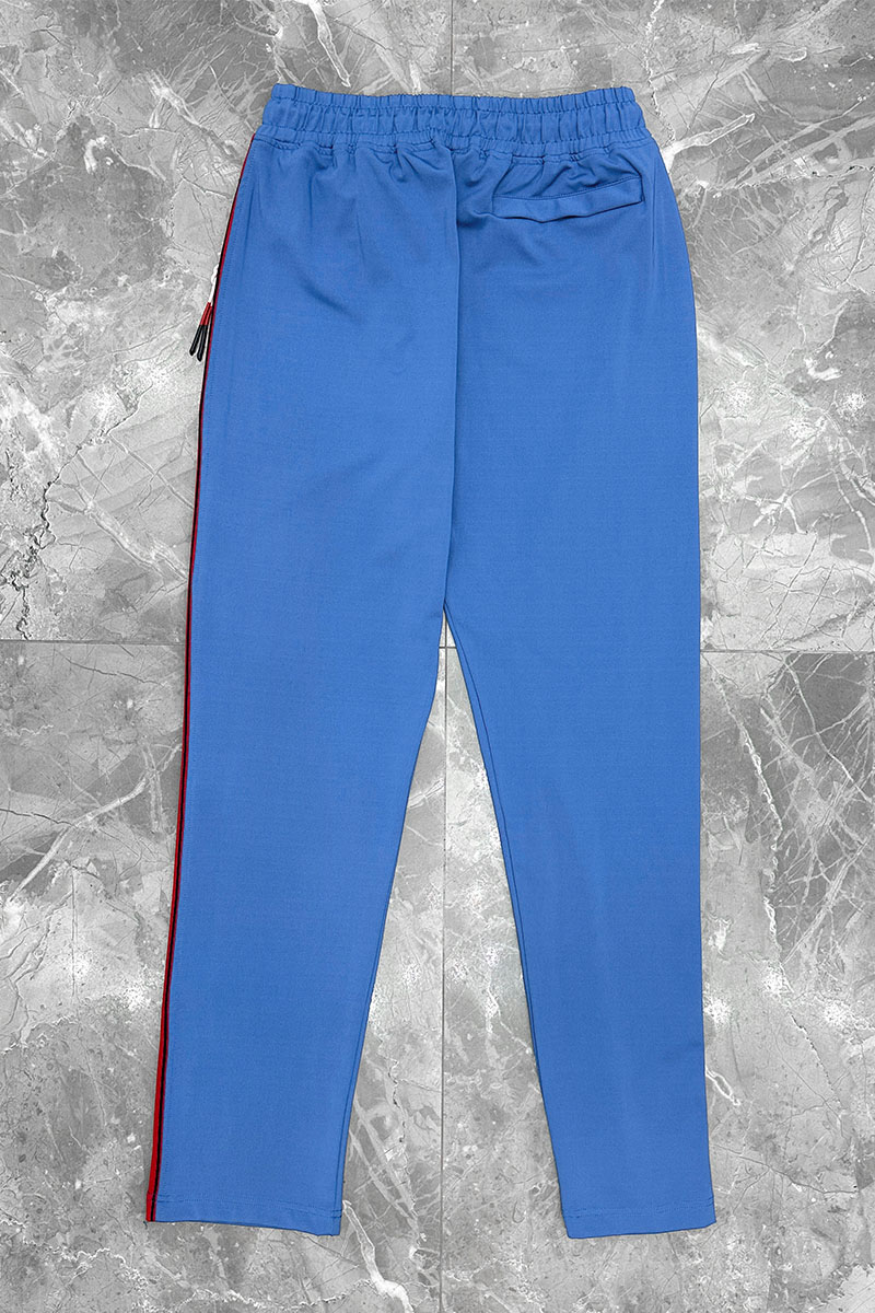 Moncler Мужской брендовый костюм синего цвета