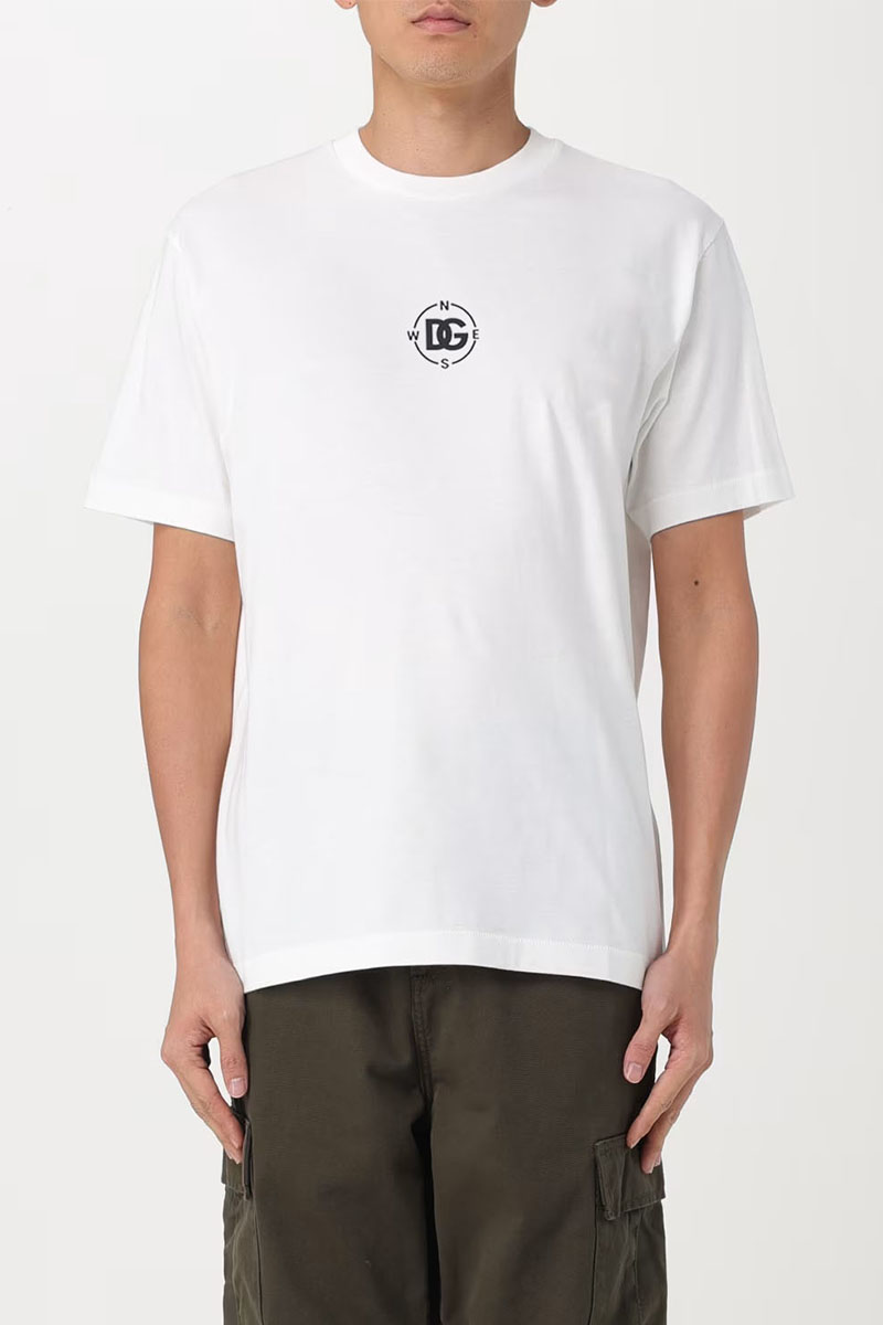 Dоlсе & Gаbbаnа Мужская футболка Marina print - White