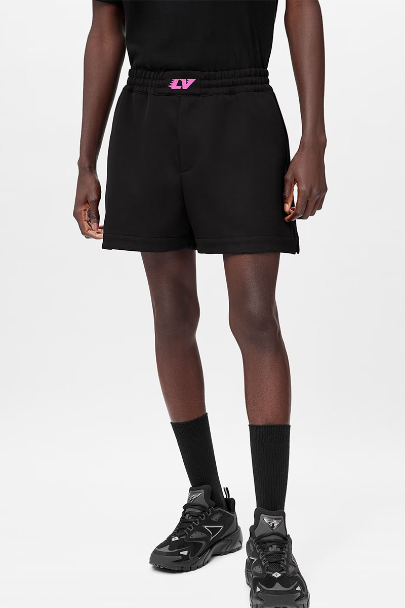 Lоuis Vuittоn Мужские шорты Basketball Tailored Shorts - Black 