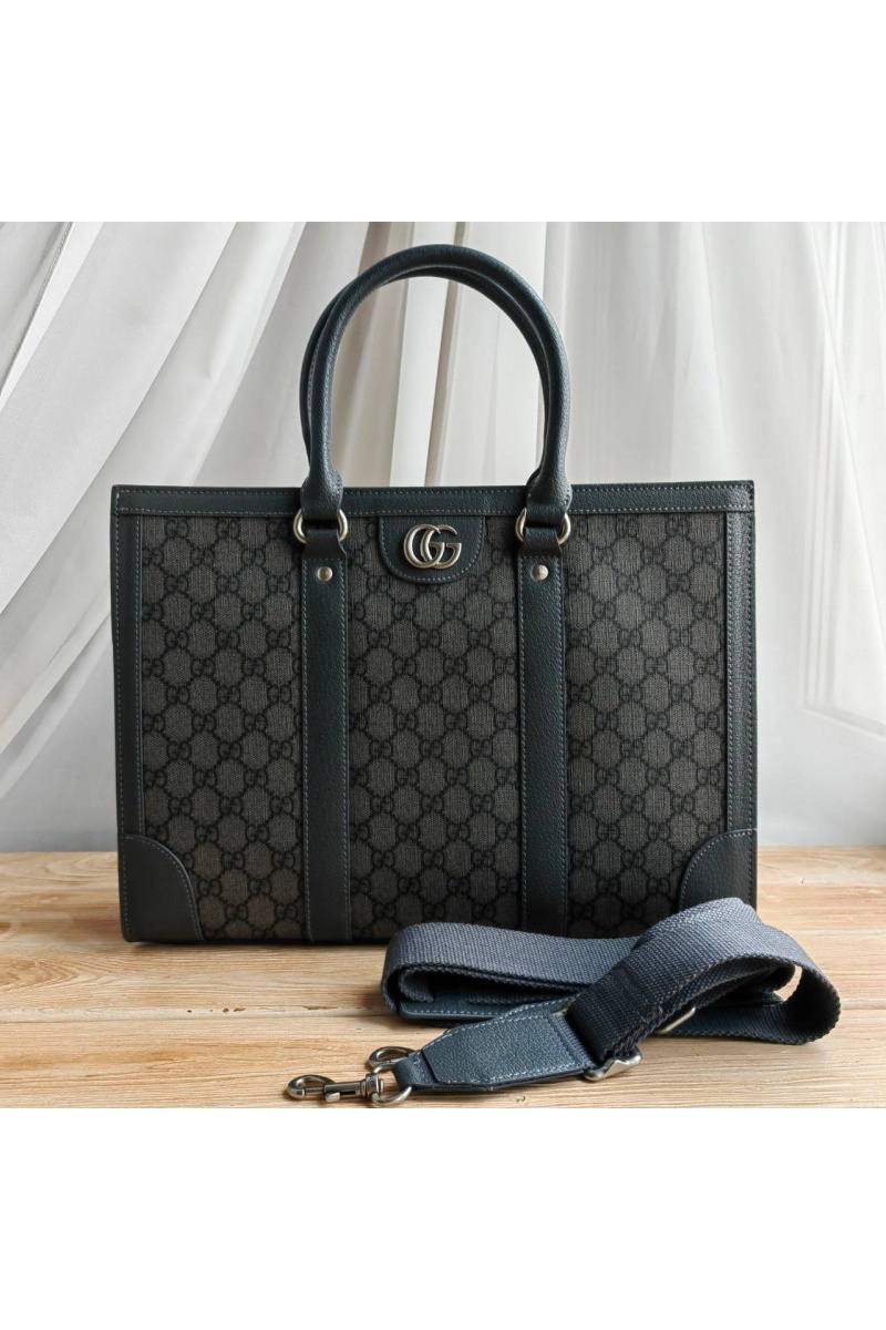 Gucci Кожаный портфель Ophidia 38x28 см