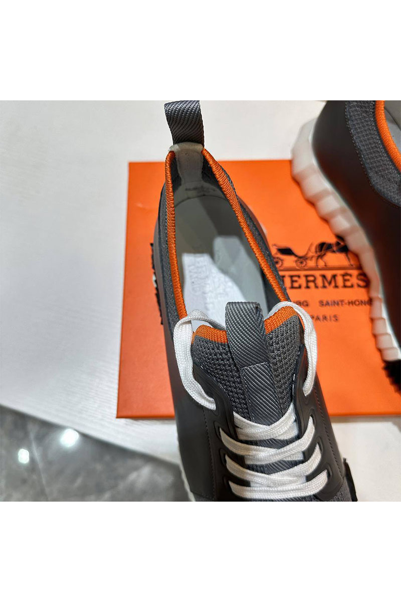 Hermes Мужские кроссовки Depart - Grey